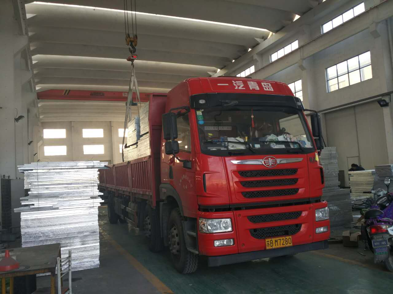 江南環(huán)保華峰項(xiàng)目鋼格板發(fā)貨